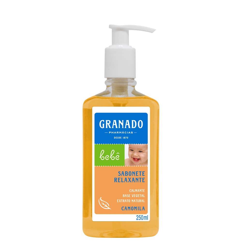Granado Bebê Glicerina Camomila - Sabonete Líquido 250ml BLZ