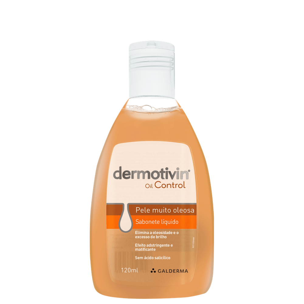 Dermotivin Oil Control - Sabonete Líquido Facial 120ml