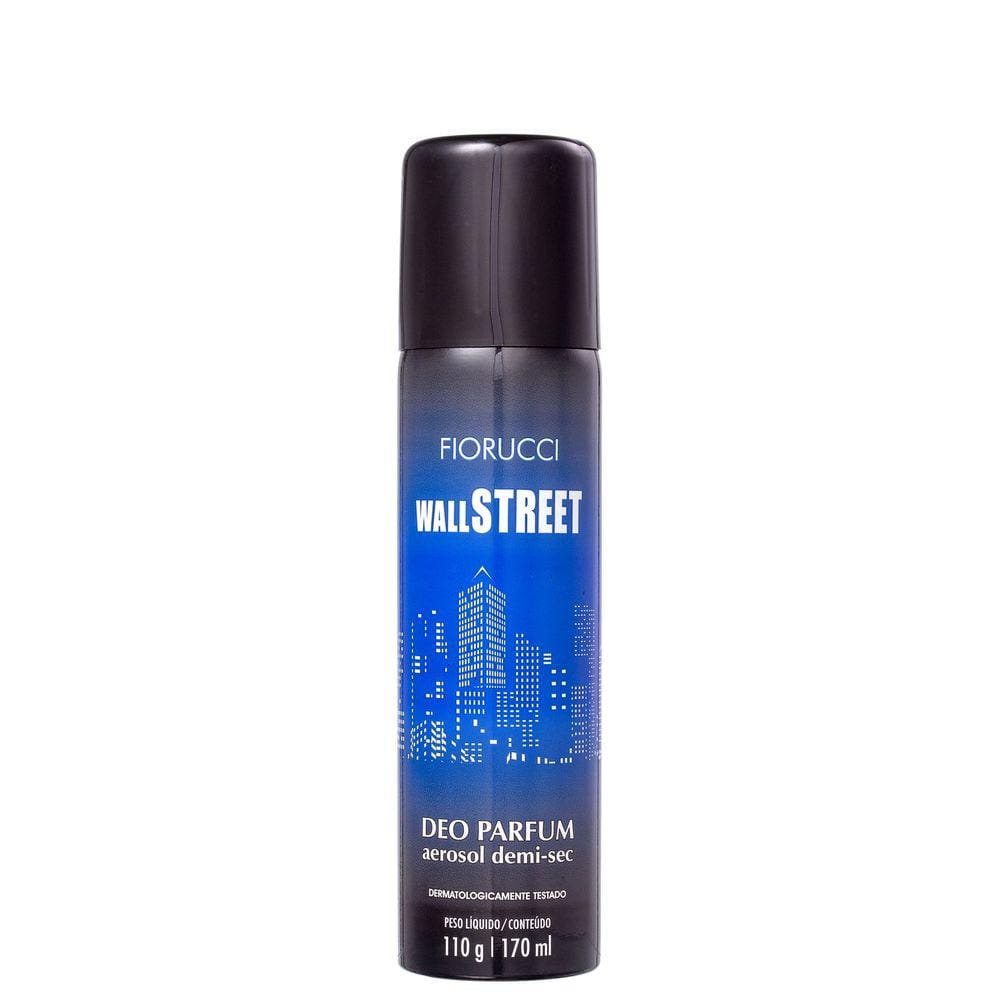 Fiorucci Wall Street - Desodorante Spray Masculino 120g