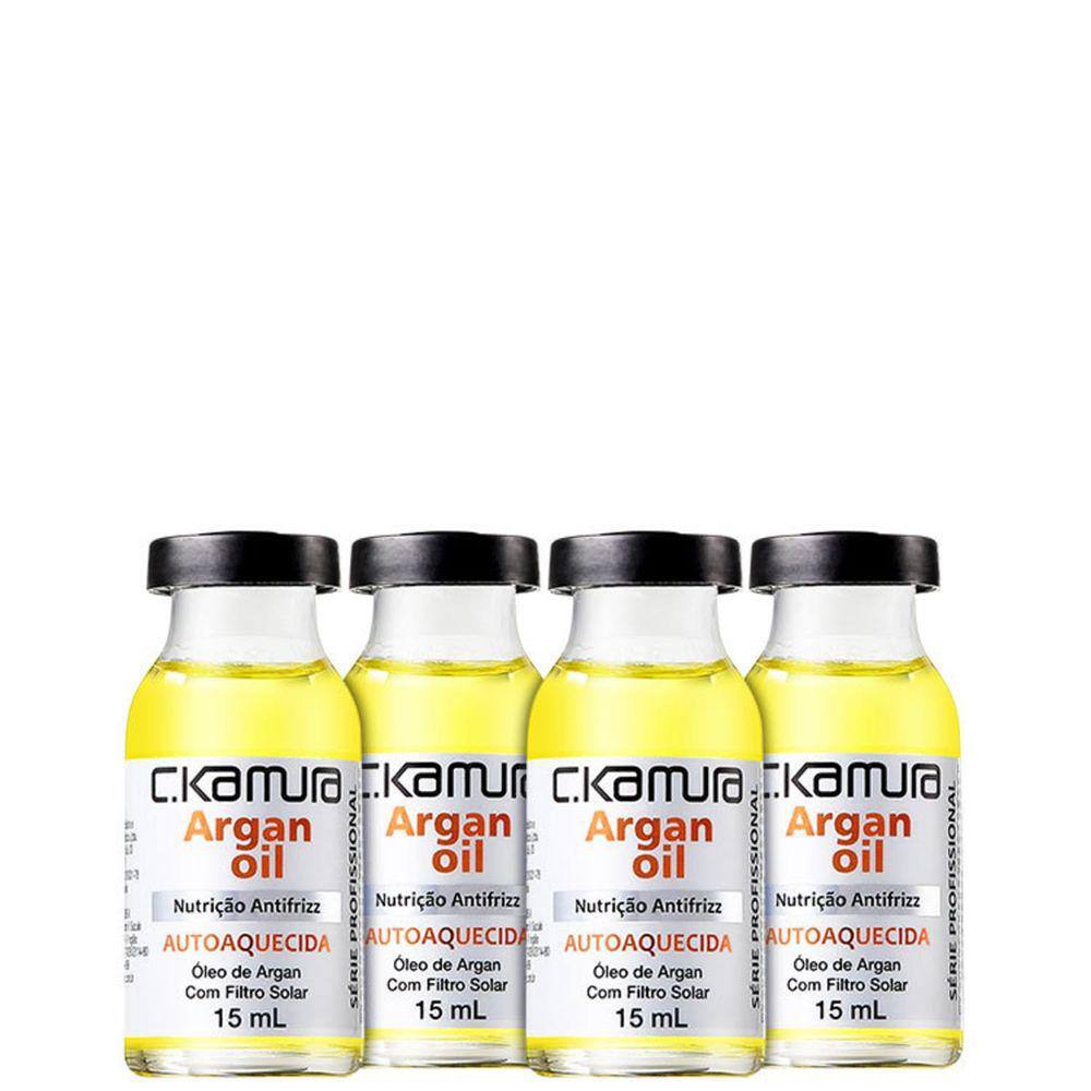 C.kamura Argan Nutri-oil - Ampola De Nutrição 4x18ml Blz