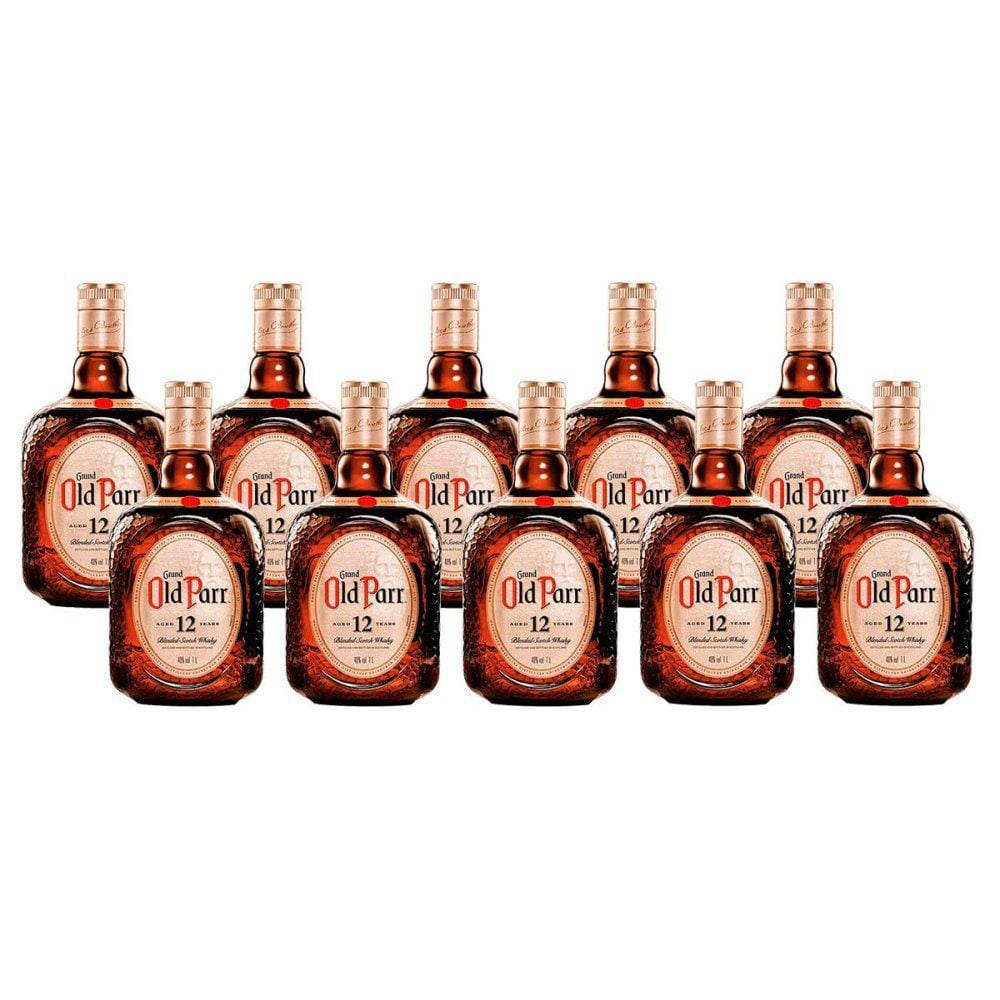 Whisky Old Parr 1L 10 Unidades