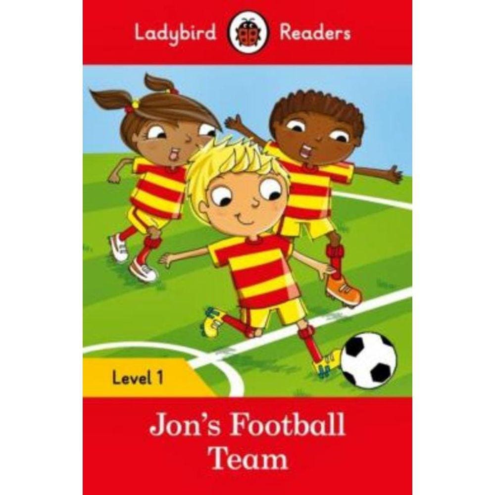 Jons Football Team - Book With Downloadable Audio - Level 1