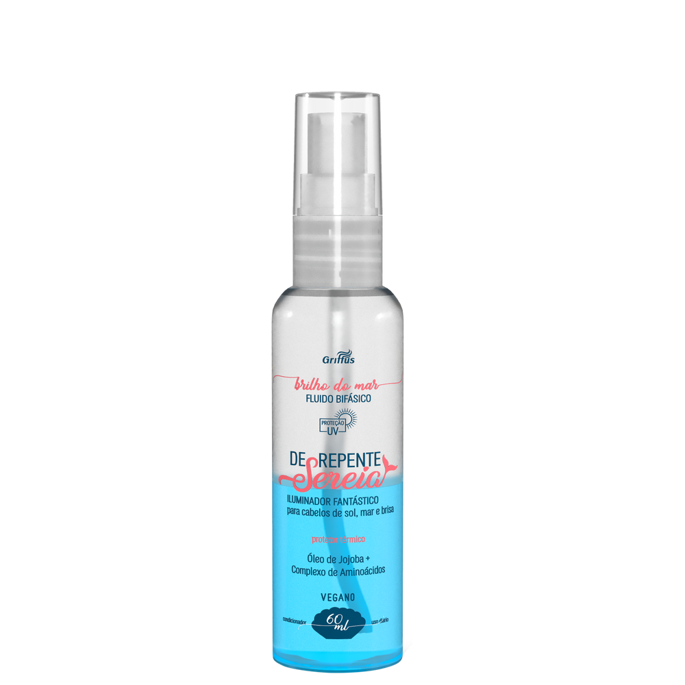 Griffus De Repente Sereia - Óleo Capilar Bifásico 60ml