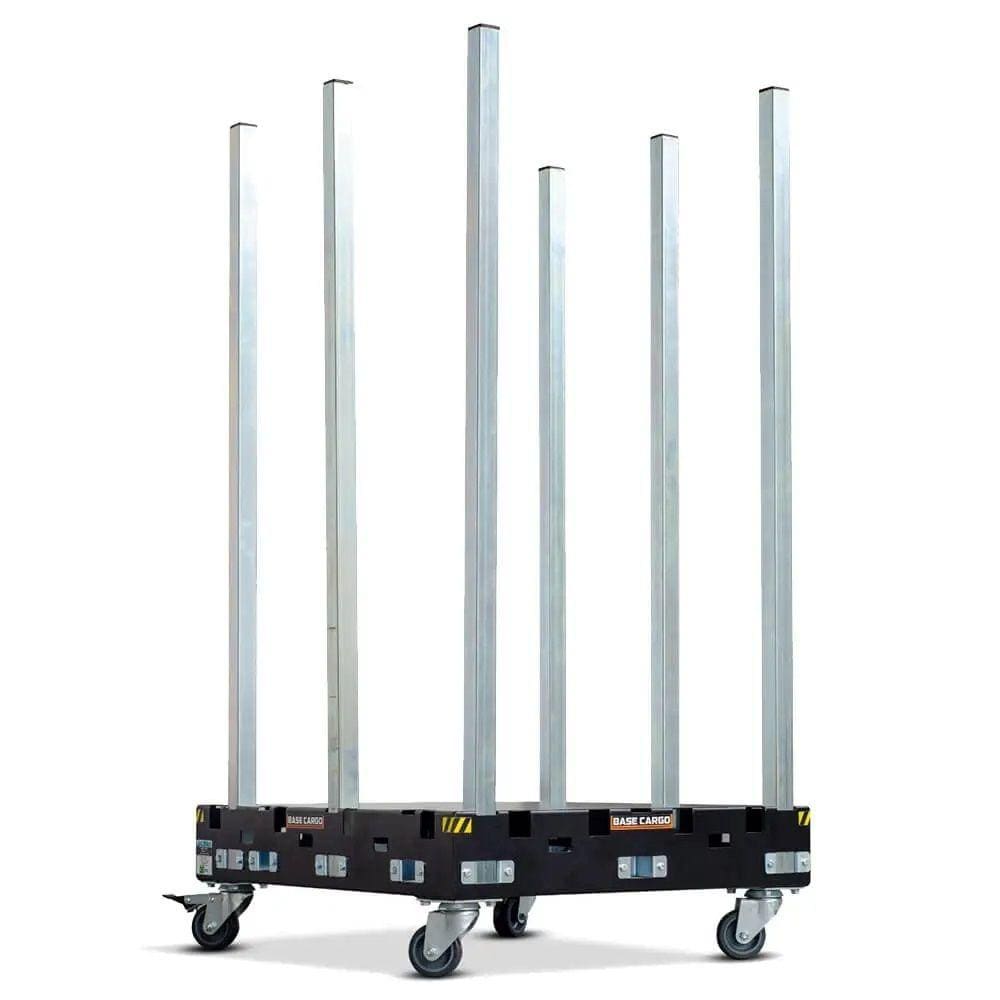 Base Cargo Carrinho Transportador Multi Leve K1 Ate 160Kg