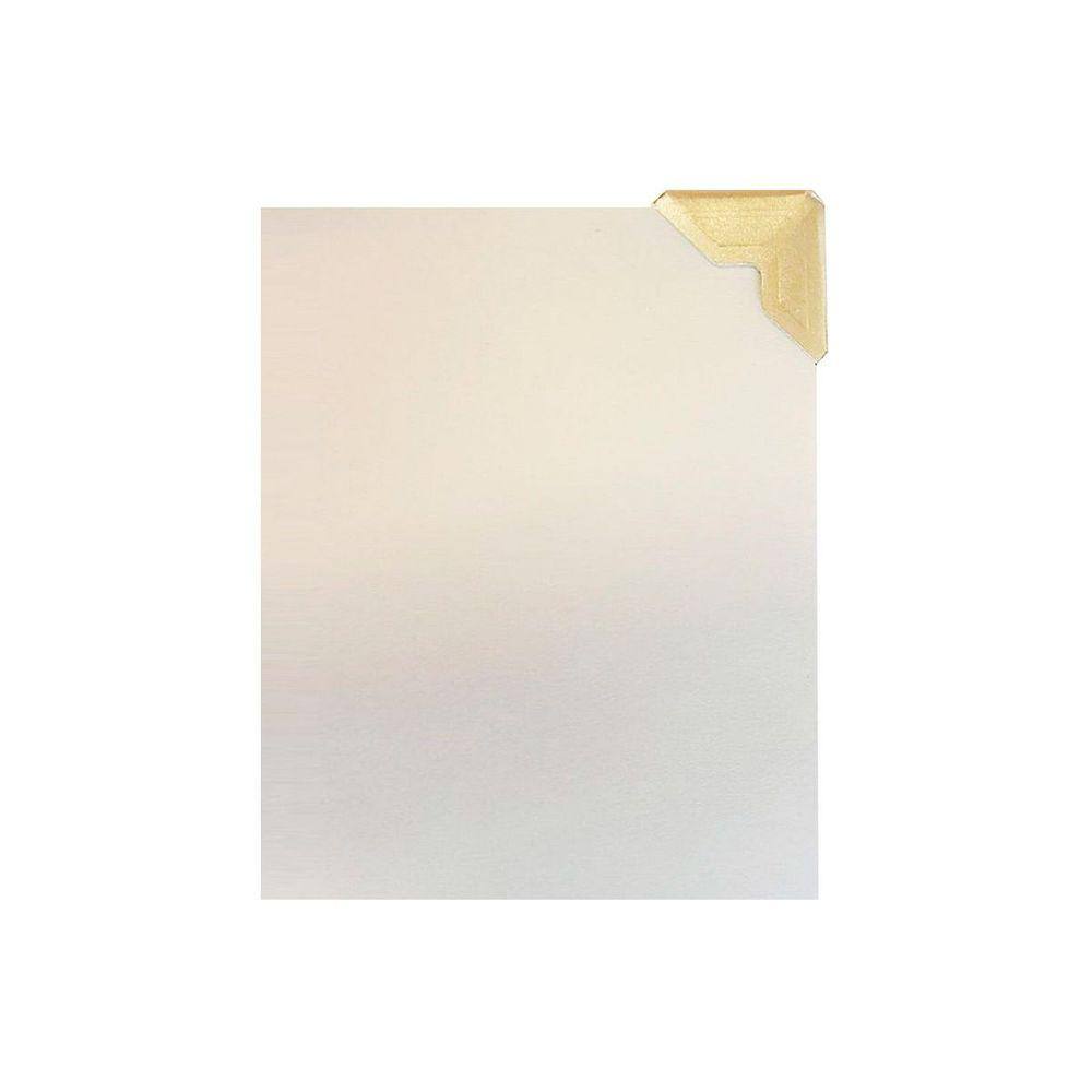 Cantoneiras de Papel Auto Adesiva para Fotos - Cor Marfim