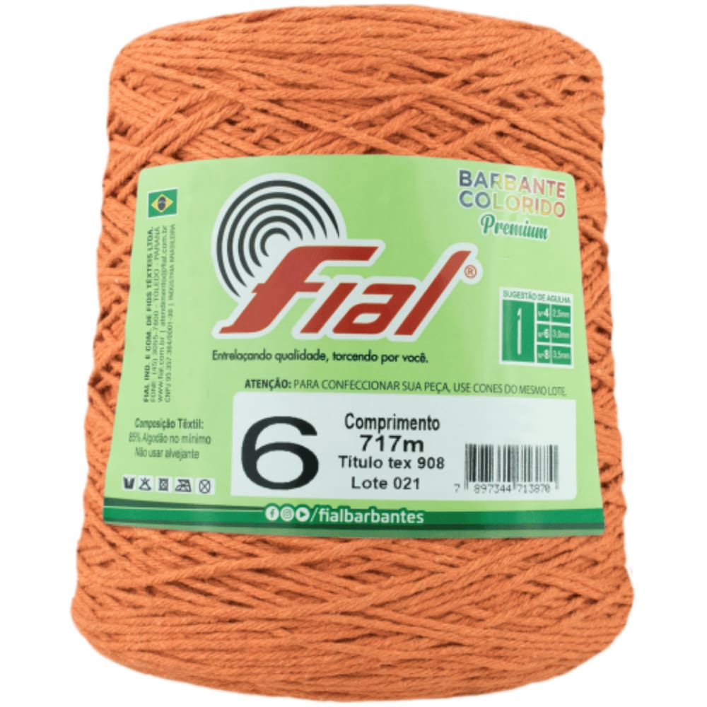 Barbante Fial Nº 6 - 717m - 700g