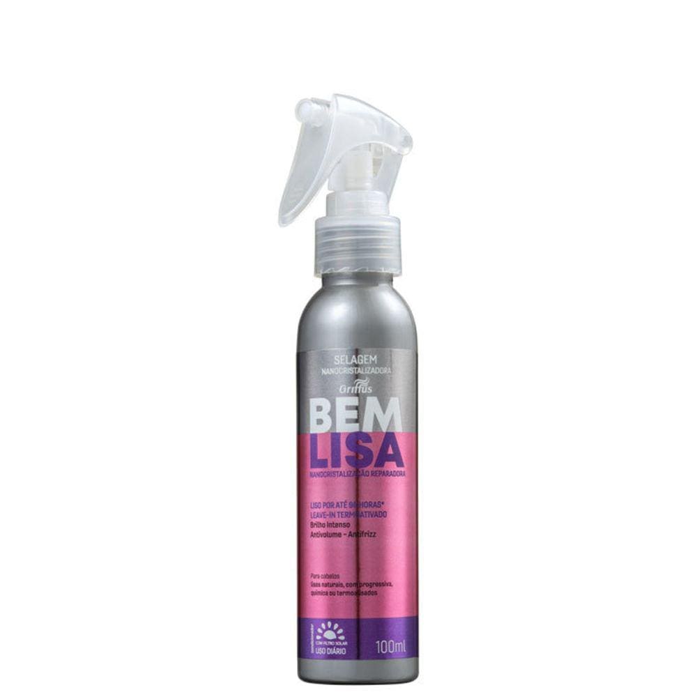 Griffus Bem Lisa Selagem Nanoc. - Spray Alisador 120ml BLZ