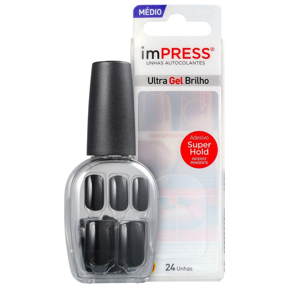 Kiss New York Impress Colorida All Fired Up - Unhas Postiças