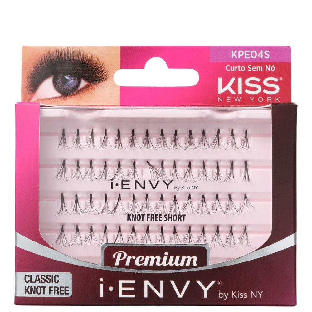 Kiss NY I Envy Individual Sem Nó Curto - Cílios Postiços BLZ