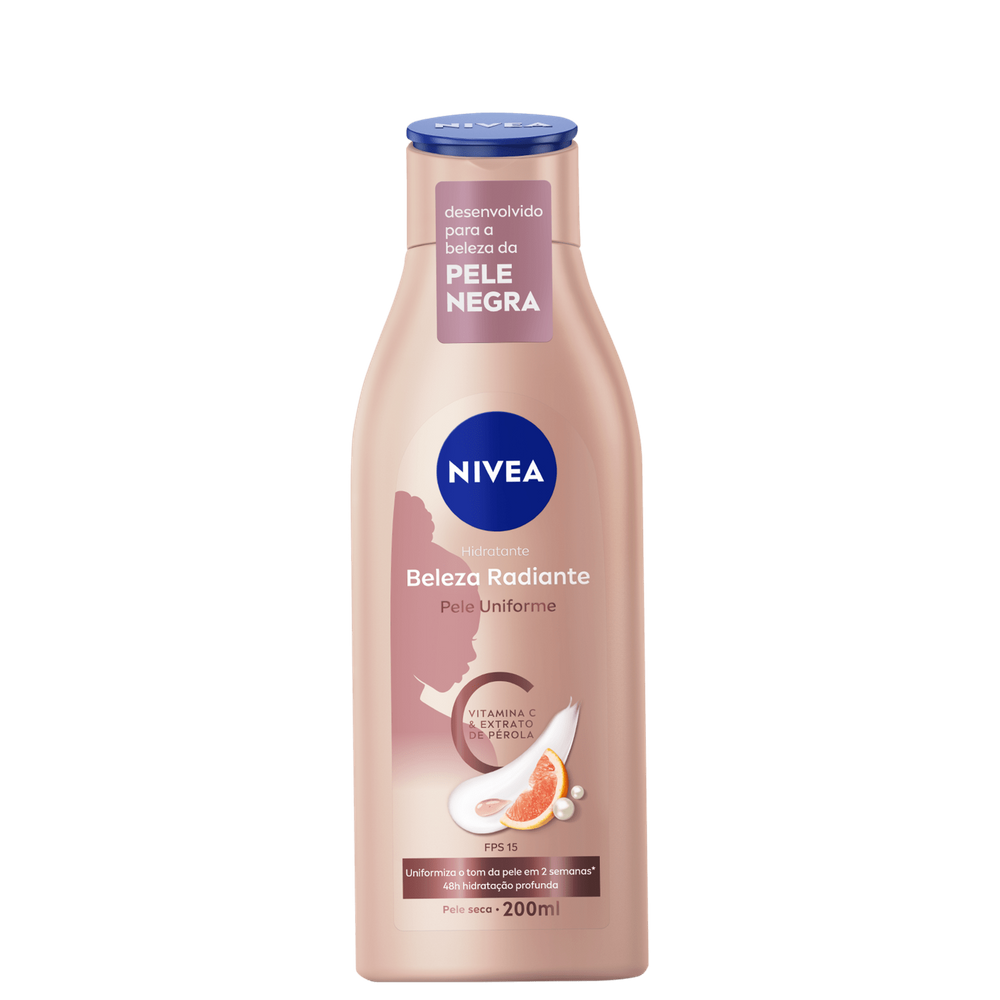 NIVEA Beleza Radiante Pele Uniforme - Hidratante Corporal 200ml