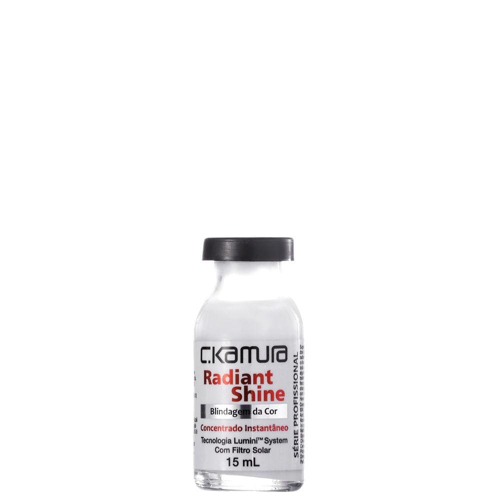 C.Kamura Radiant Shine Blindagem da Cor Ampola Trat 15ml BLZ
