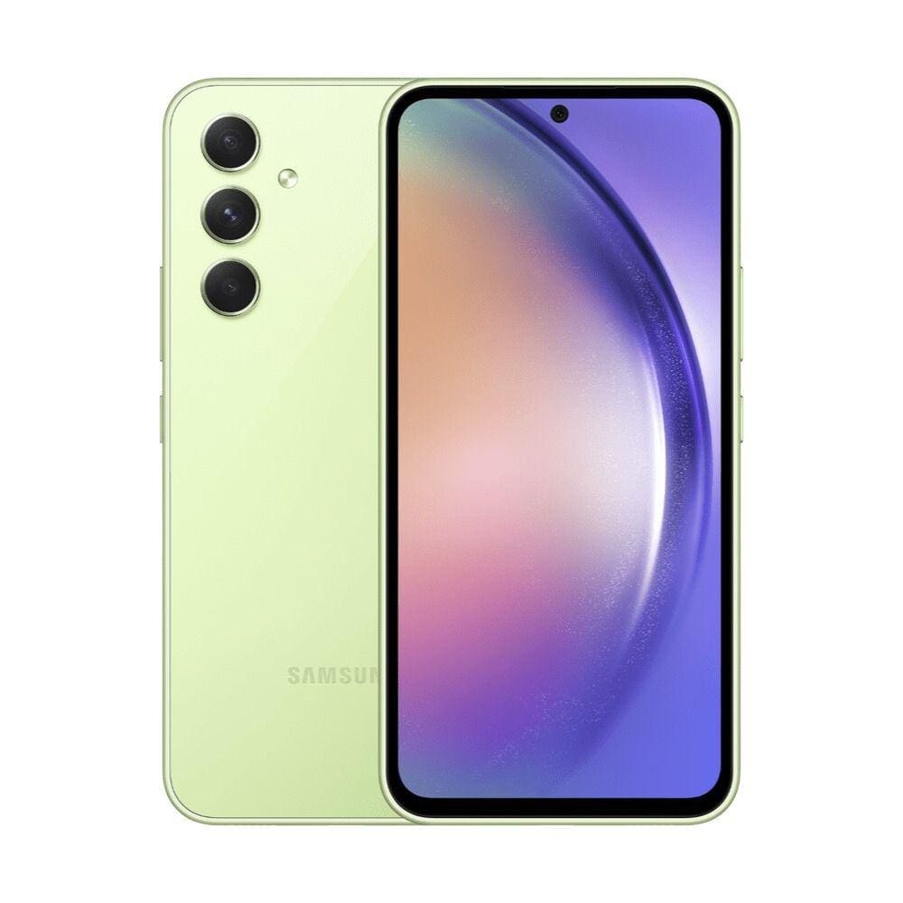 Smartphone Samsung Galaxy A54 128GB - Verde, 5G, Câmera Tripla 50MP + Selfie 32MP, RAM 8GB, Tela 6.4”
