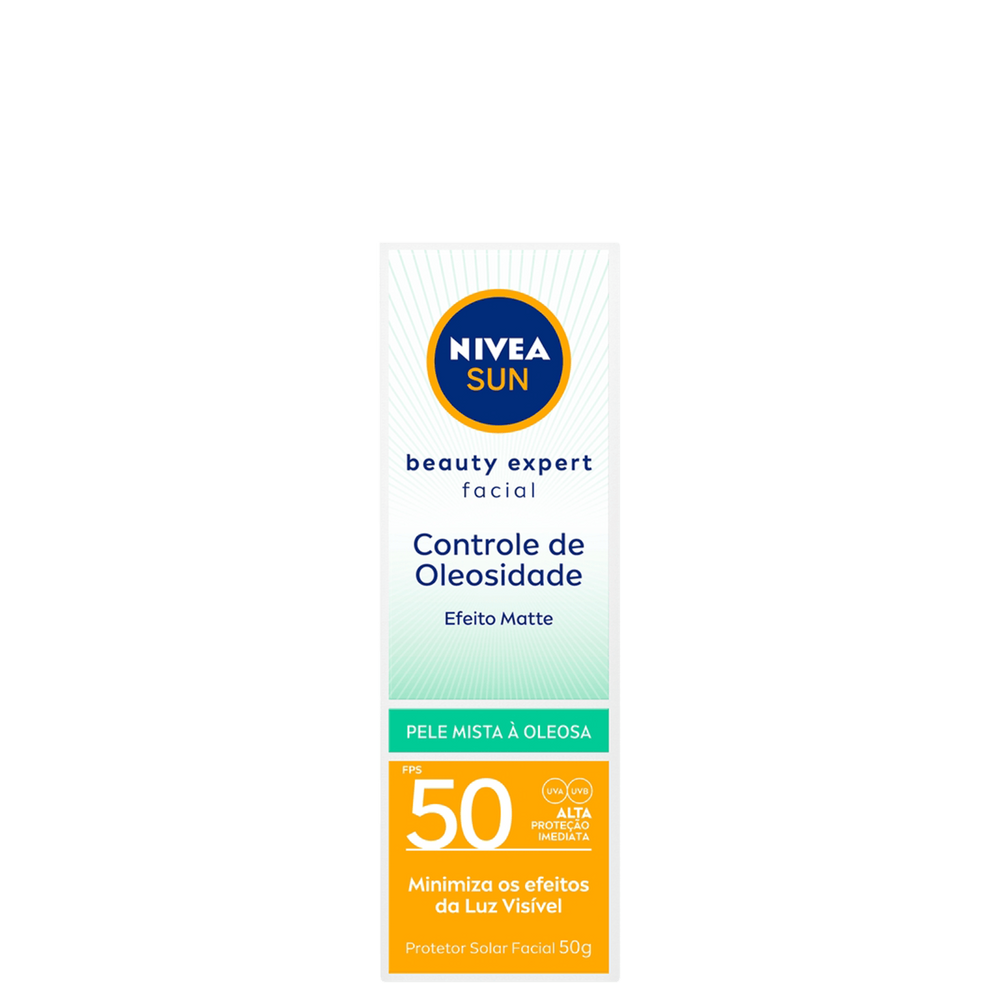 NIVEA SUN Beauty Expert Facial Controle de Oleosidade FPS 50