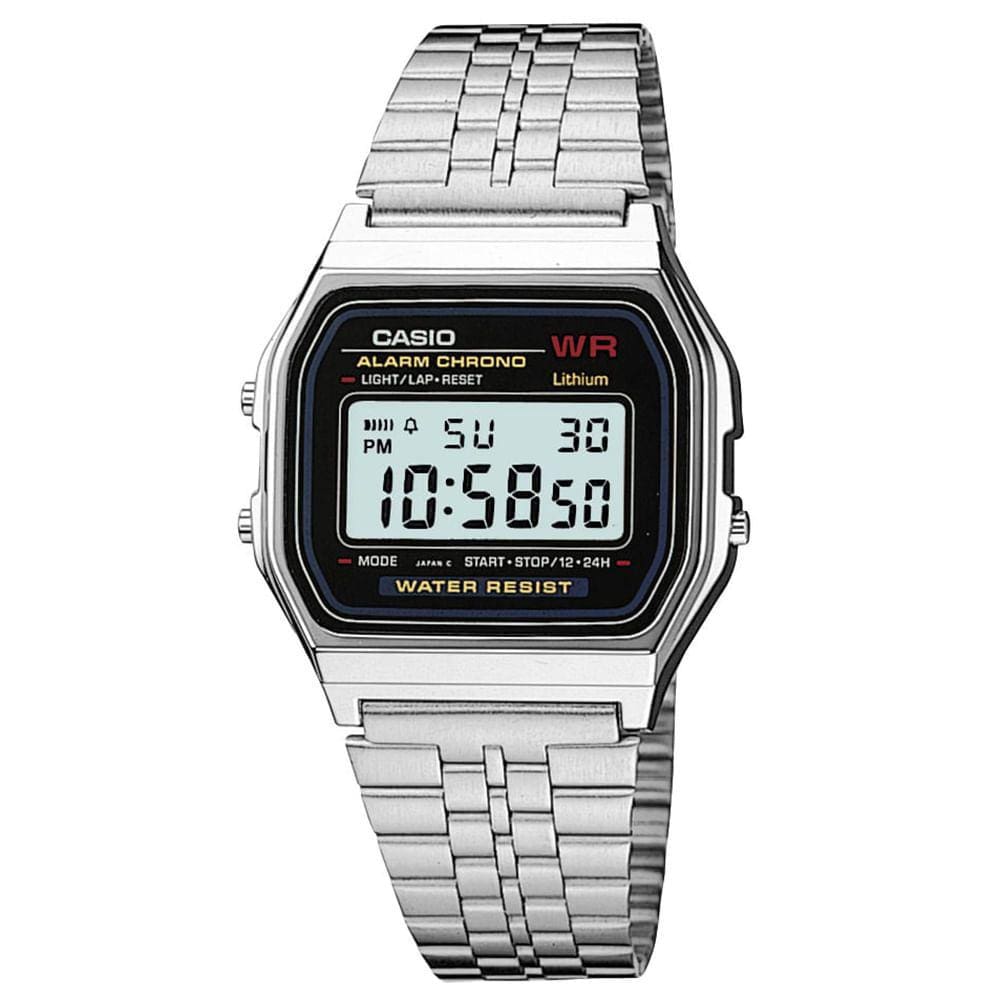 Relógio CASIO VINTAGE unissex digital A159WA-N1DF