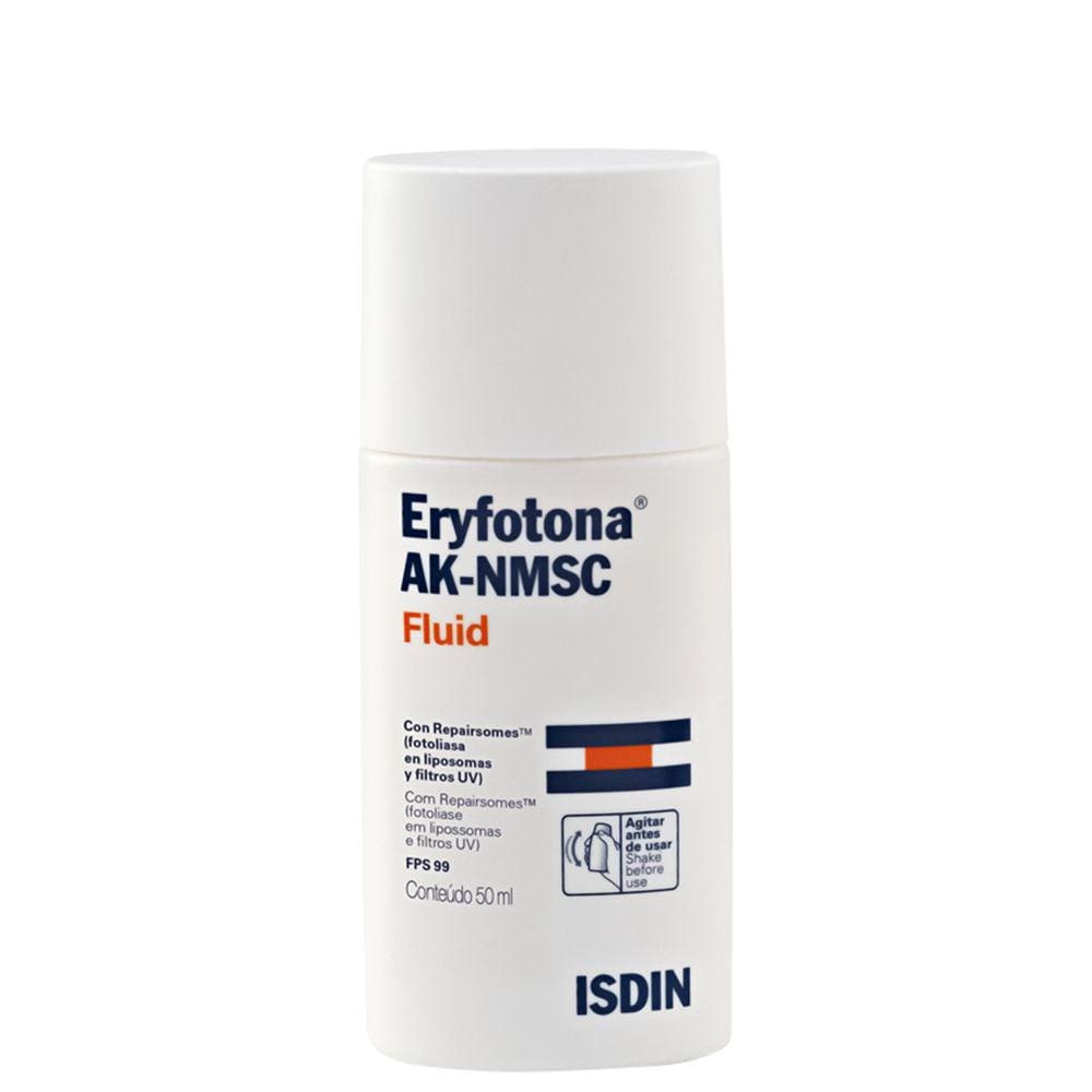 Isdin Eryfotona Ak-nmsc Fluid Fps 99 Protetor Solar 50ml Blz