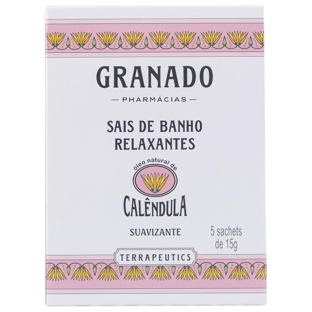 Granado Terrapeutics Calêndula Sais de Banho 5x15g BLZ