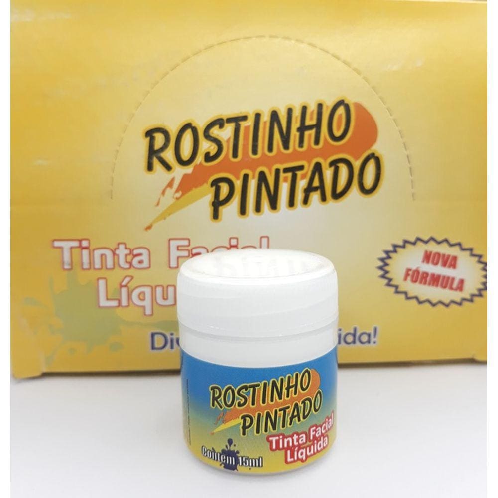 Tinta para pintura facial PINTURA EM ROSTO E CORPO