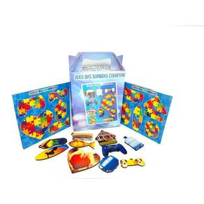 Jogo Educativo Jogos de Mesa Kit 2 Unidades Infantil Menina em