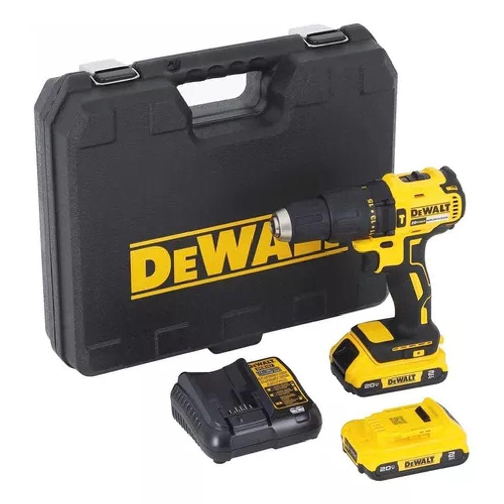 Parafusadeira E Furadeira Com Impacto + 2 Baterias - Dewalt
