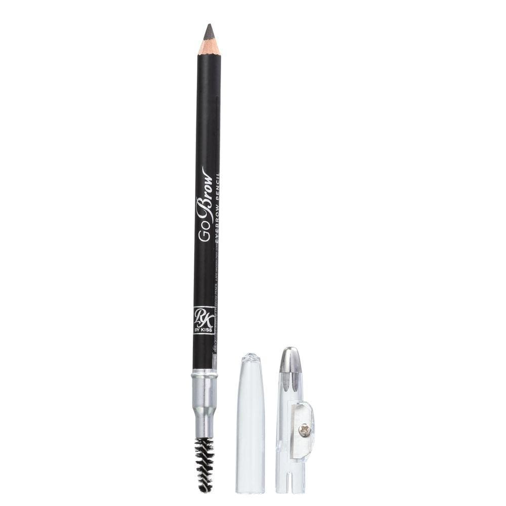 Kiss New York GoBrow BlackBrown Lápis para Sobrancelha 1,25g