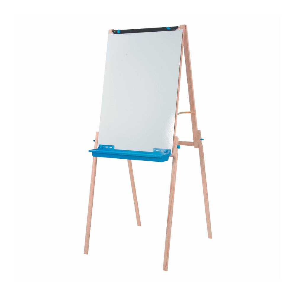 Cavalete flip chart com lousa branca stalo 2x1 Extra