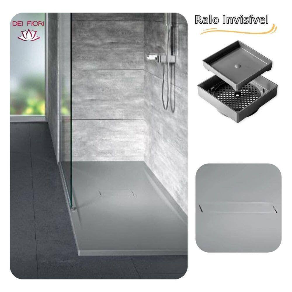 Ralo 10x10 Oculto Seca Piso/Porcelanato Inteligente