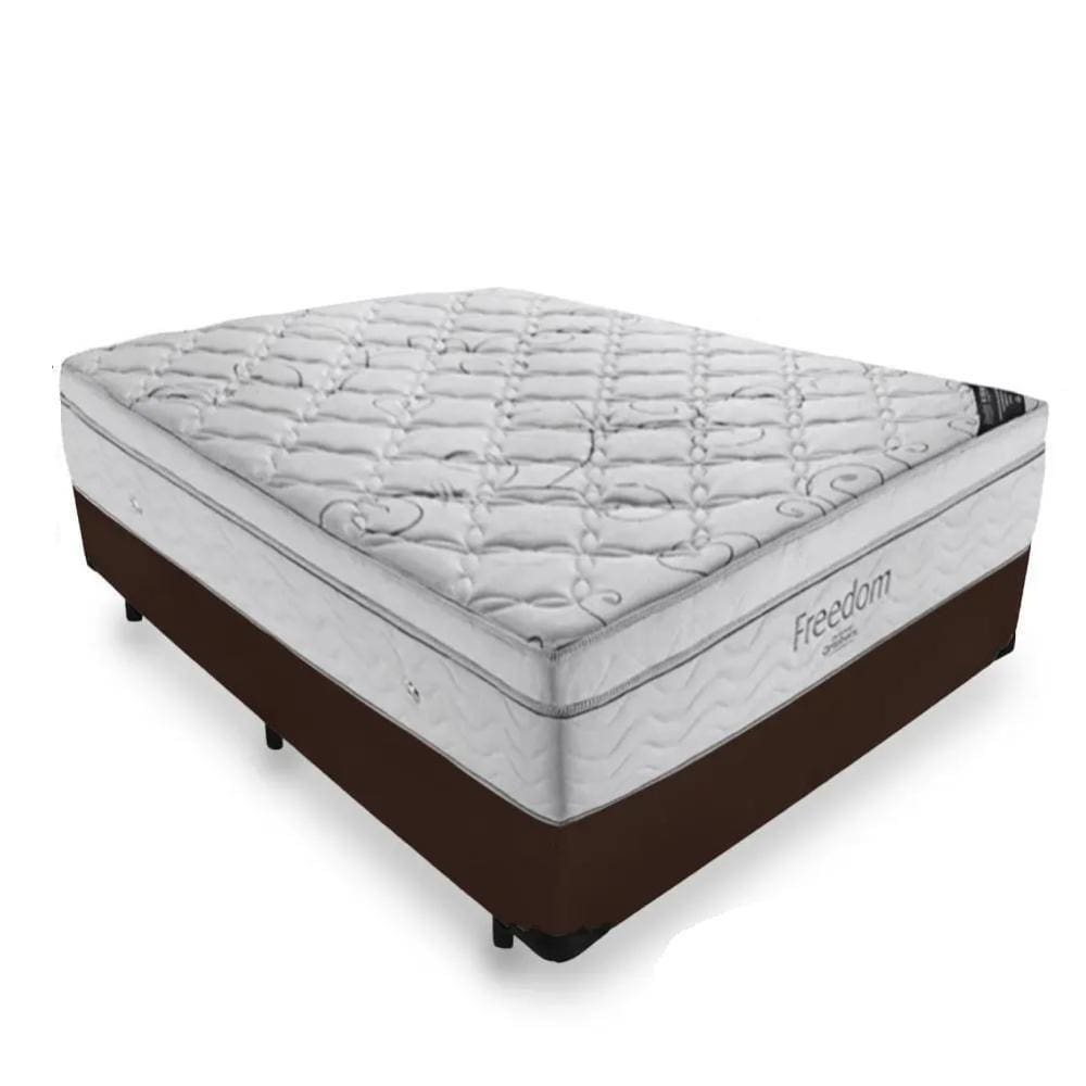 Colchao ortobom com pilow top casal com casal Extra