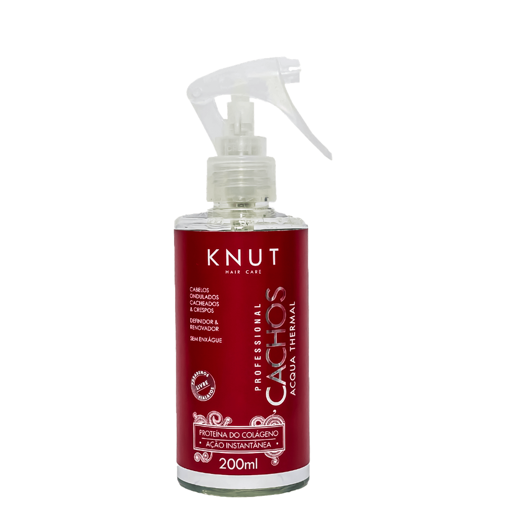 Knut Cachos Acqua Thermal - Ativador de Cachos 200ml
