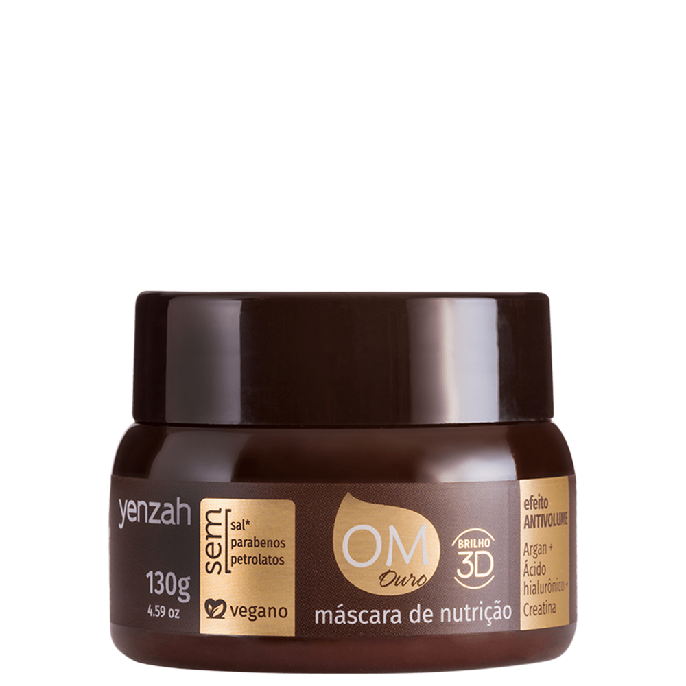 Máscara de Nutrição Yenzah OM Ouro 130g
