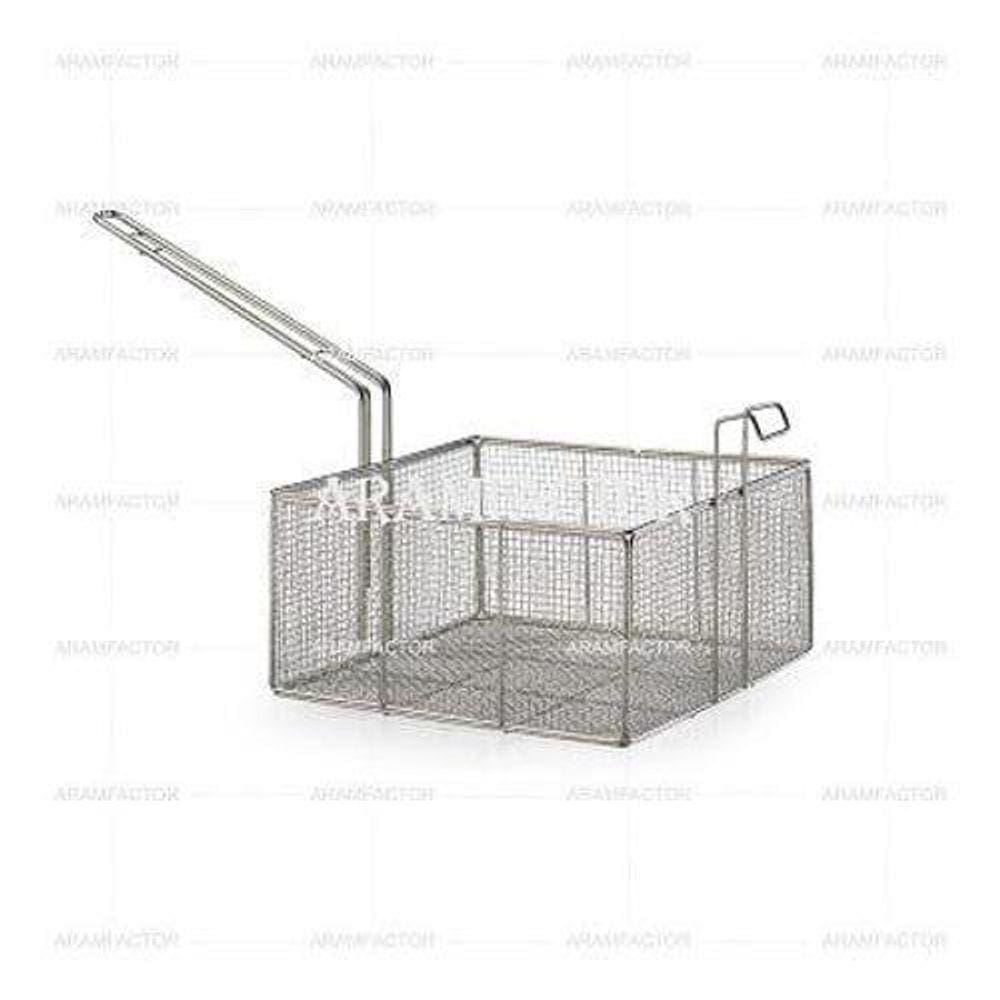 Peneira Cesto Para Fritura Fritadeira 14X23X23 Quadrado