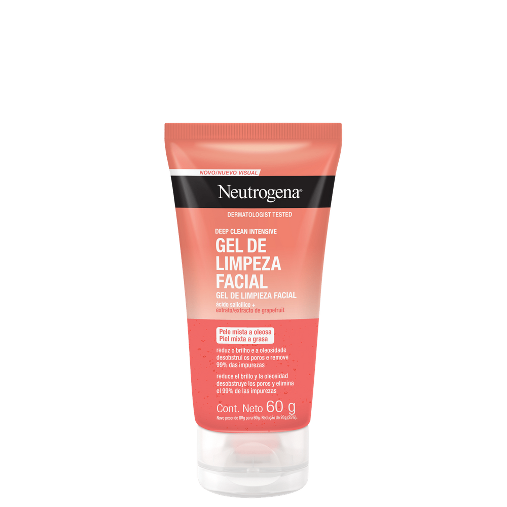 Neutrogena Deep Clean Grapefruit - Gel de Limpeza 60g