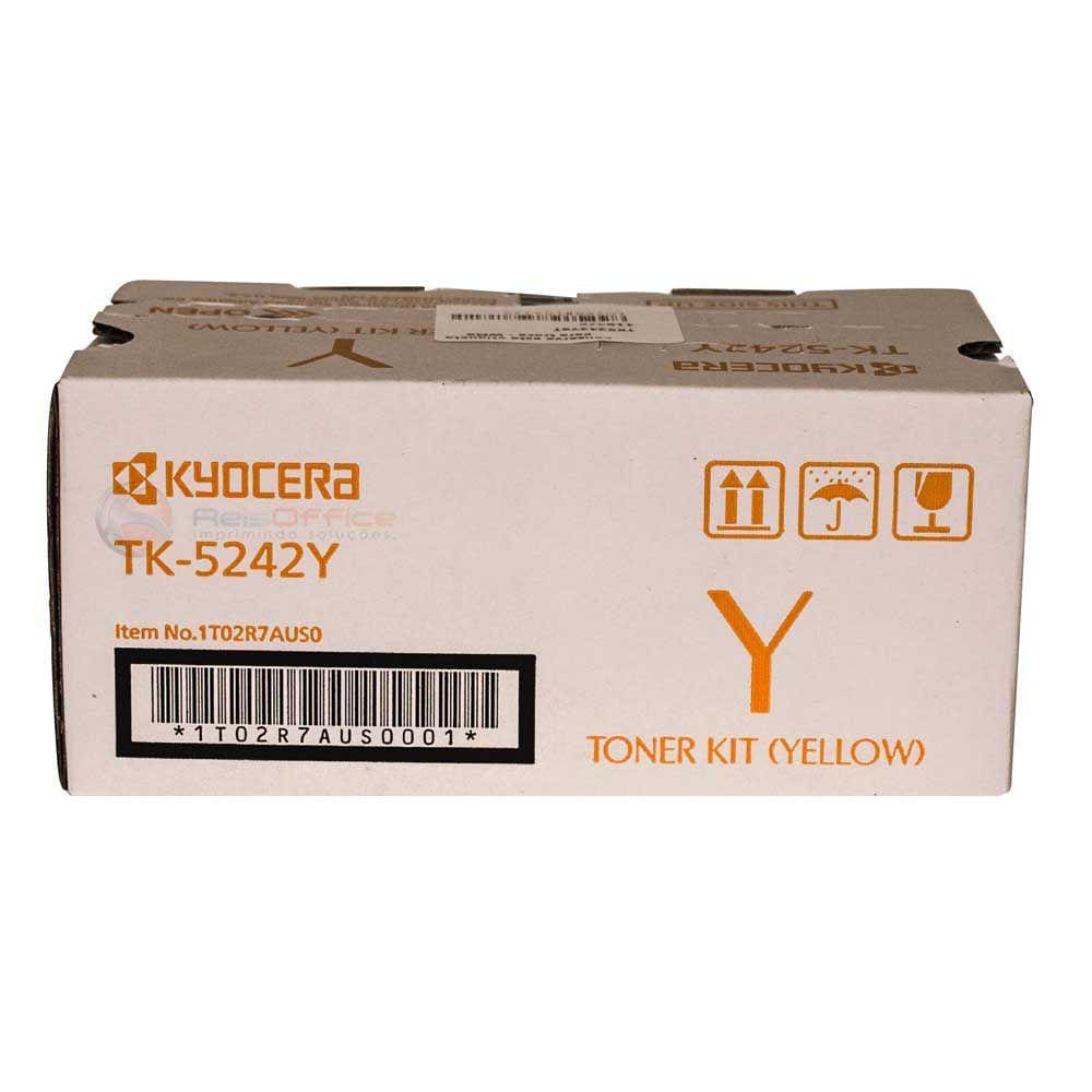 Toner Kyocera TK 5242Y Amarelo p/ P5026