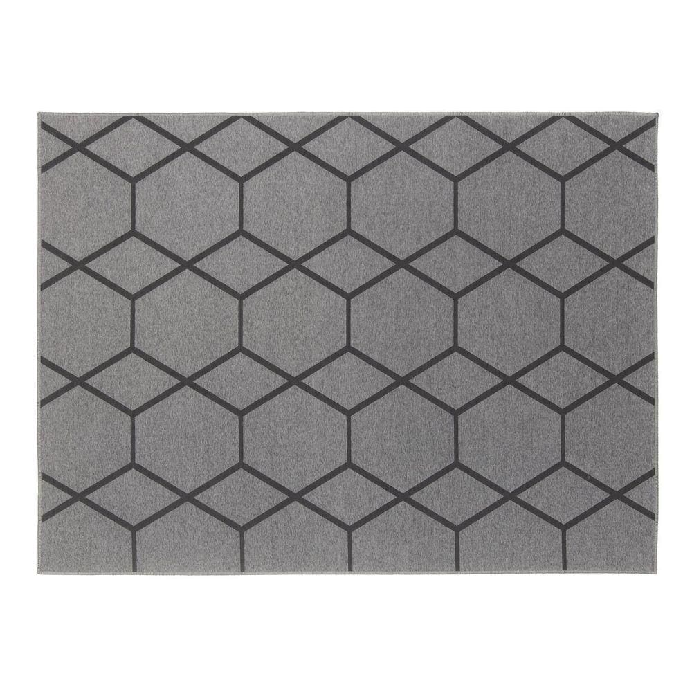 Tapete Funcional Tecido Hexagonal 200X250 Textil Jserrano 52