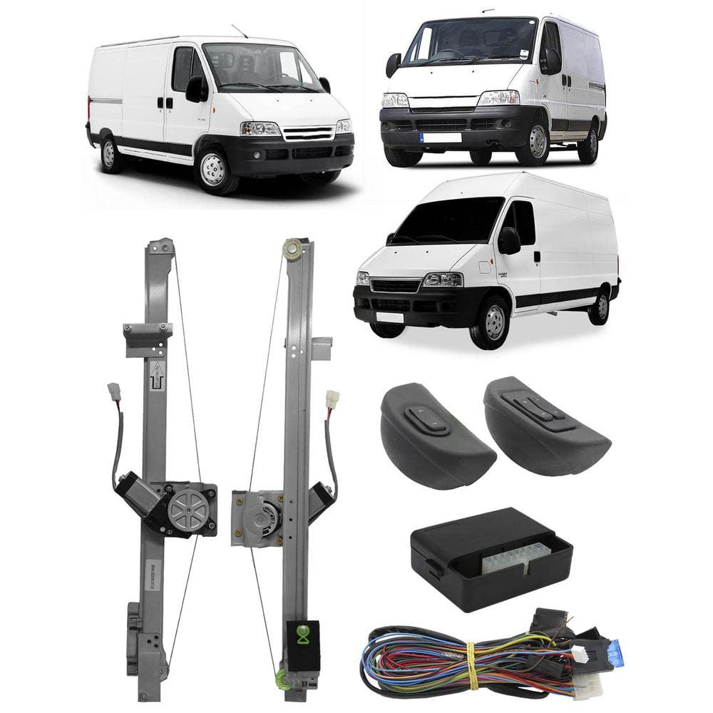 Kit Vidro Elétrico Ducato Boxer Jumper 1999 até 2018