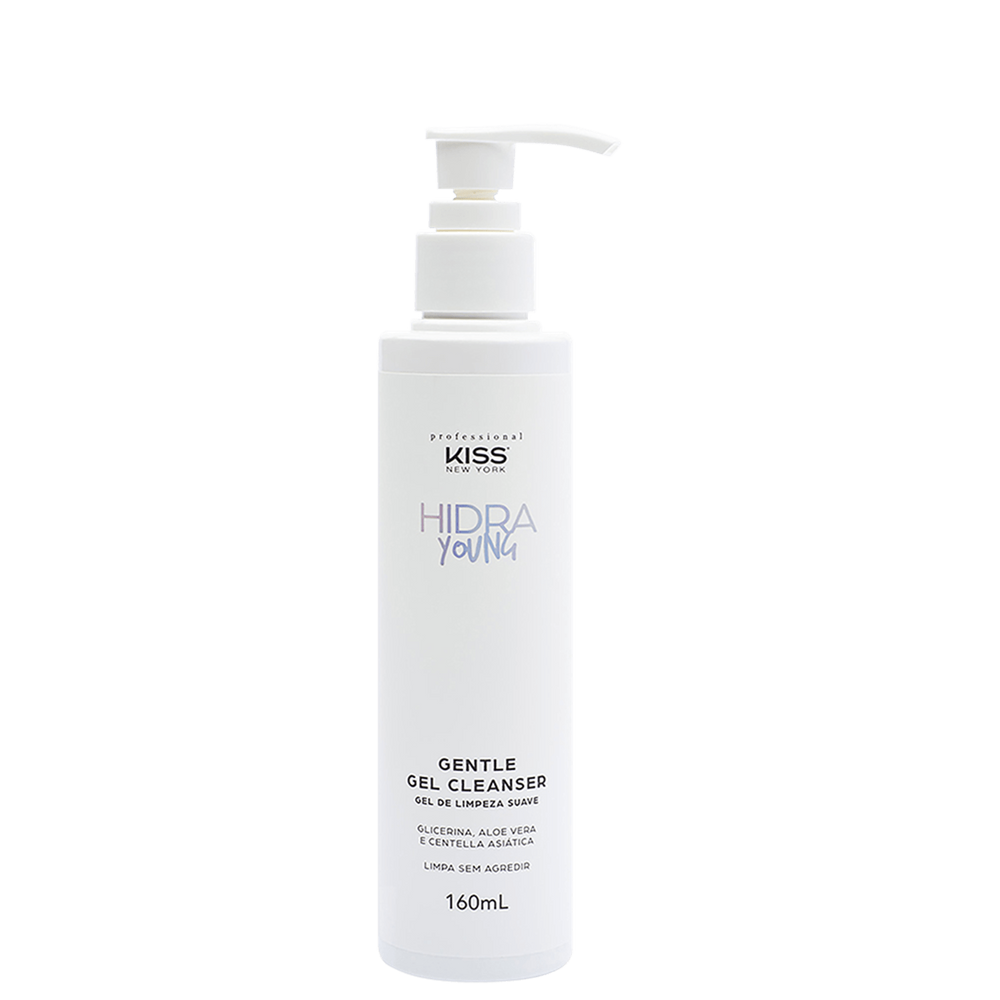 Kiss New York Professional Hidra Young - Gel de Limpeza Suave 160ml
