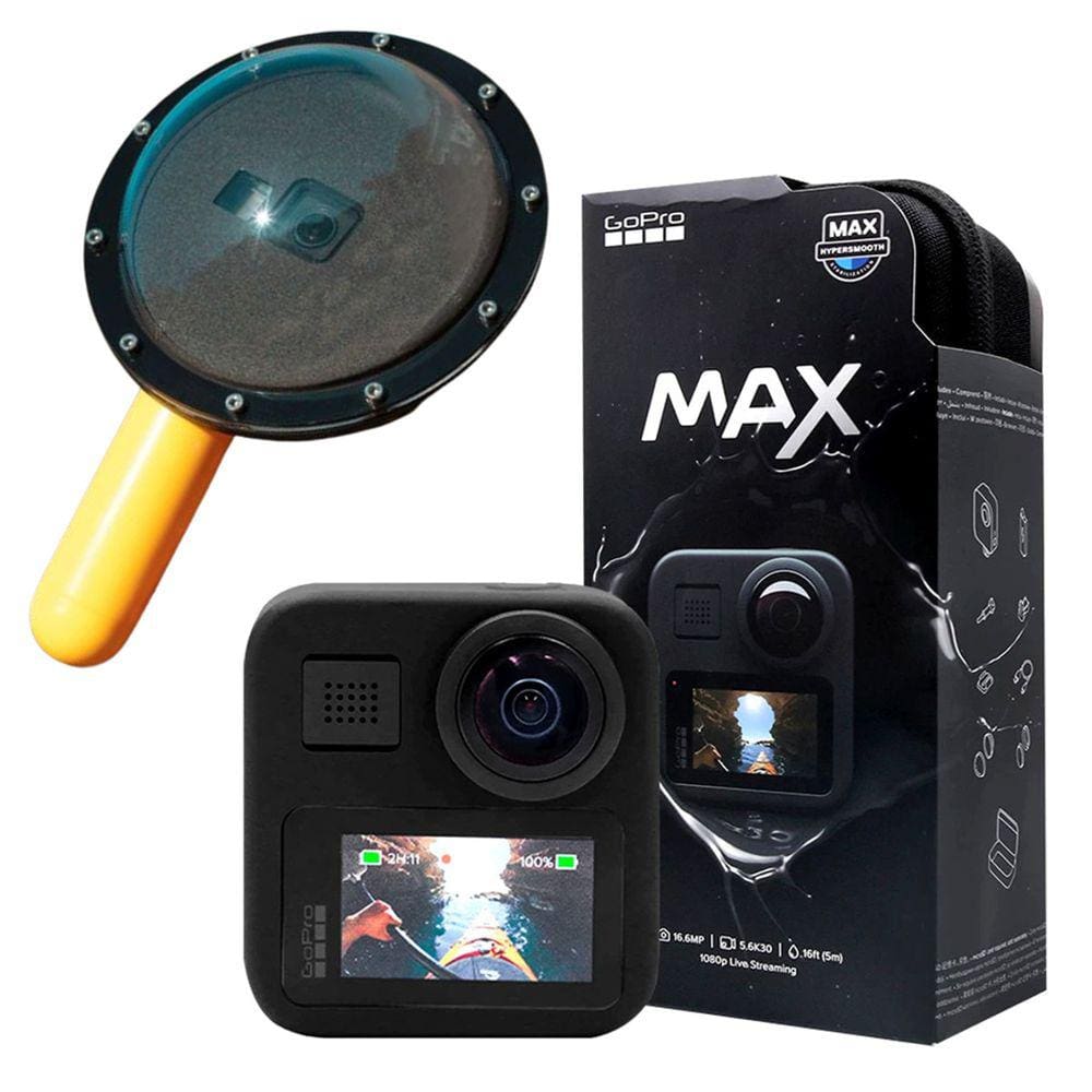 Câmera GoPro MAX 360 graus + Dome