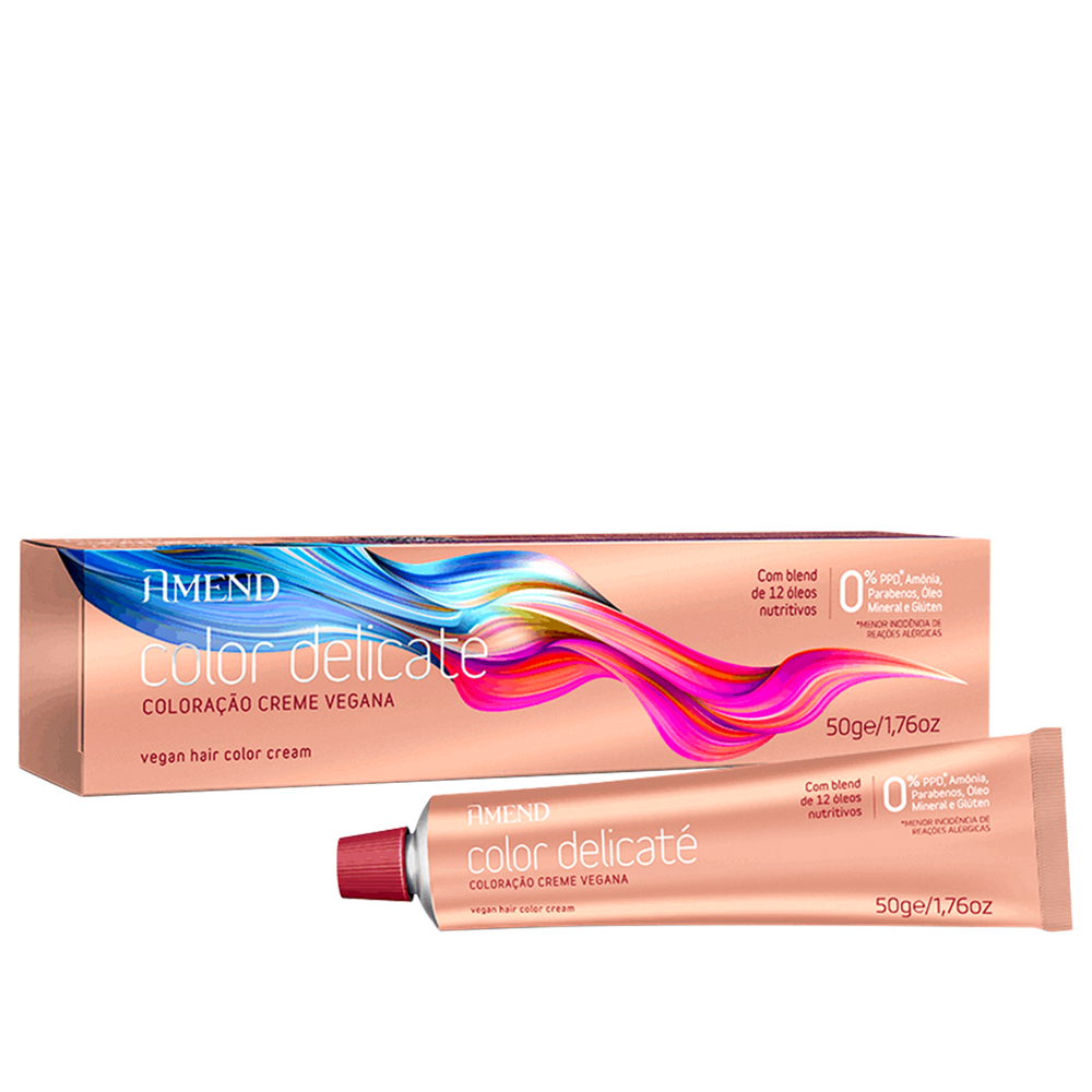 Amend Color Del Color Veg 1.0 Preto 50G