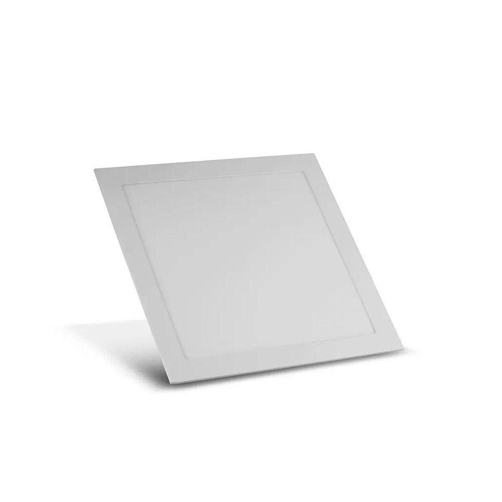 Painel Led Embutir 20W 4000K 22Cm Quadrado Branco Bivolt