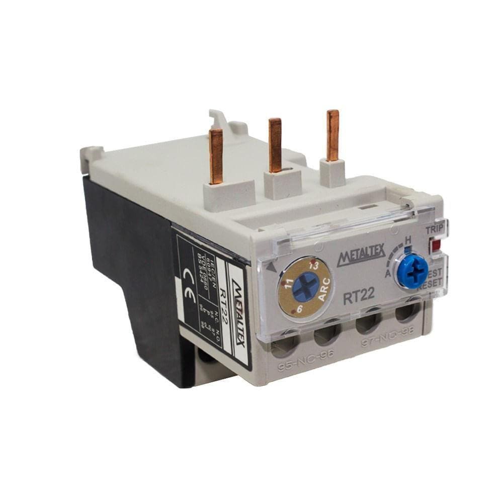 Relé Térmico Rt22-13A 9 - 13A Para Ct9-22 Metaltex