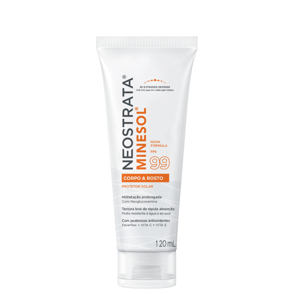 Protetor Solar NeoStrata Minesol Corpo & Rosto FPS 99 120ml