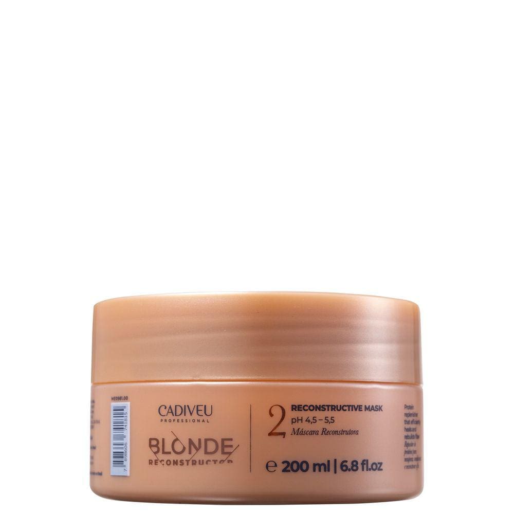 Cadiveu Blonde Reconstructor - Máscara Reconstrutora 200ml
