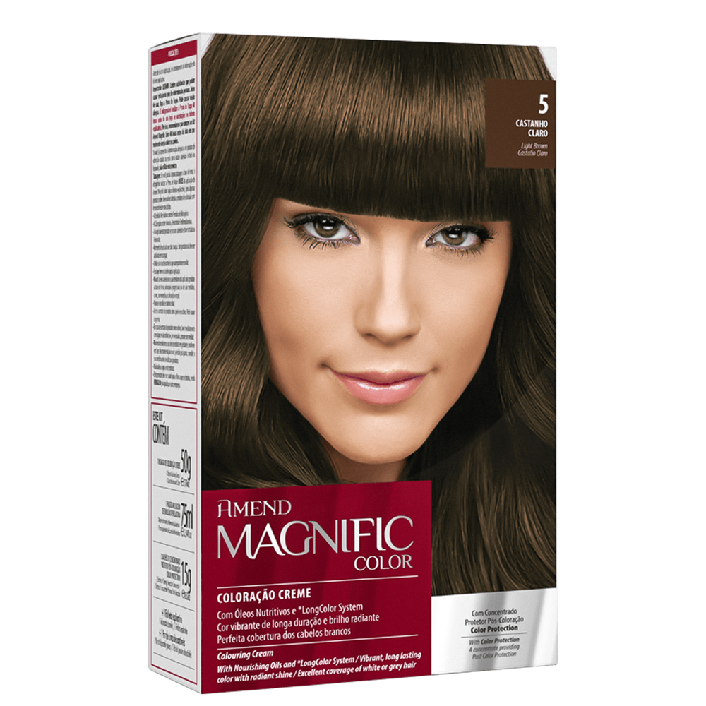 Amend Magnific Color 5 Castanho Claro - Coloração 200g