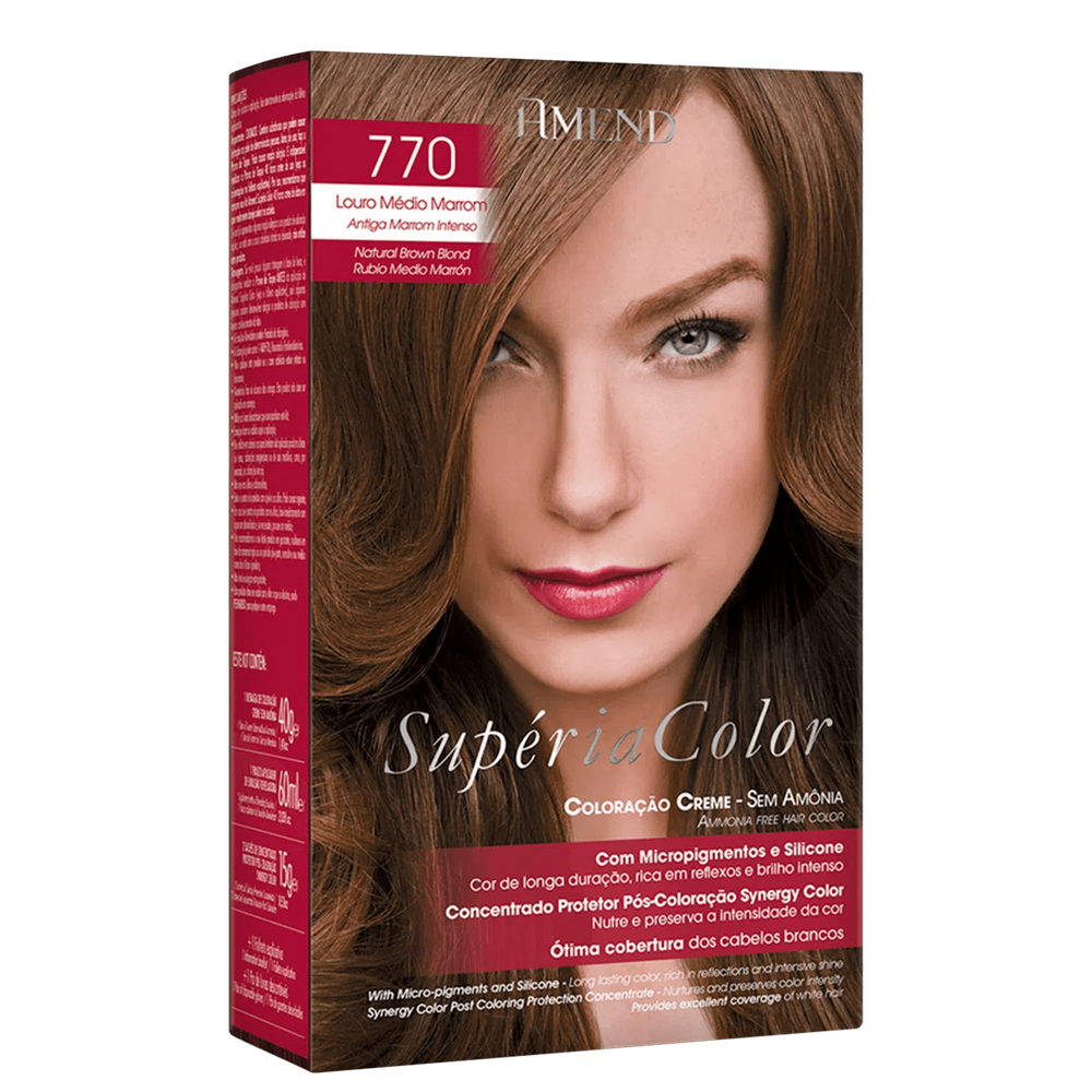 Amend Supéria Color 800 Louro Claro - Tonalizante