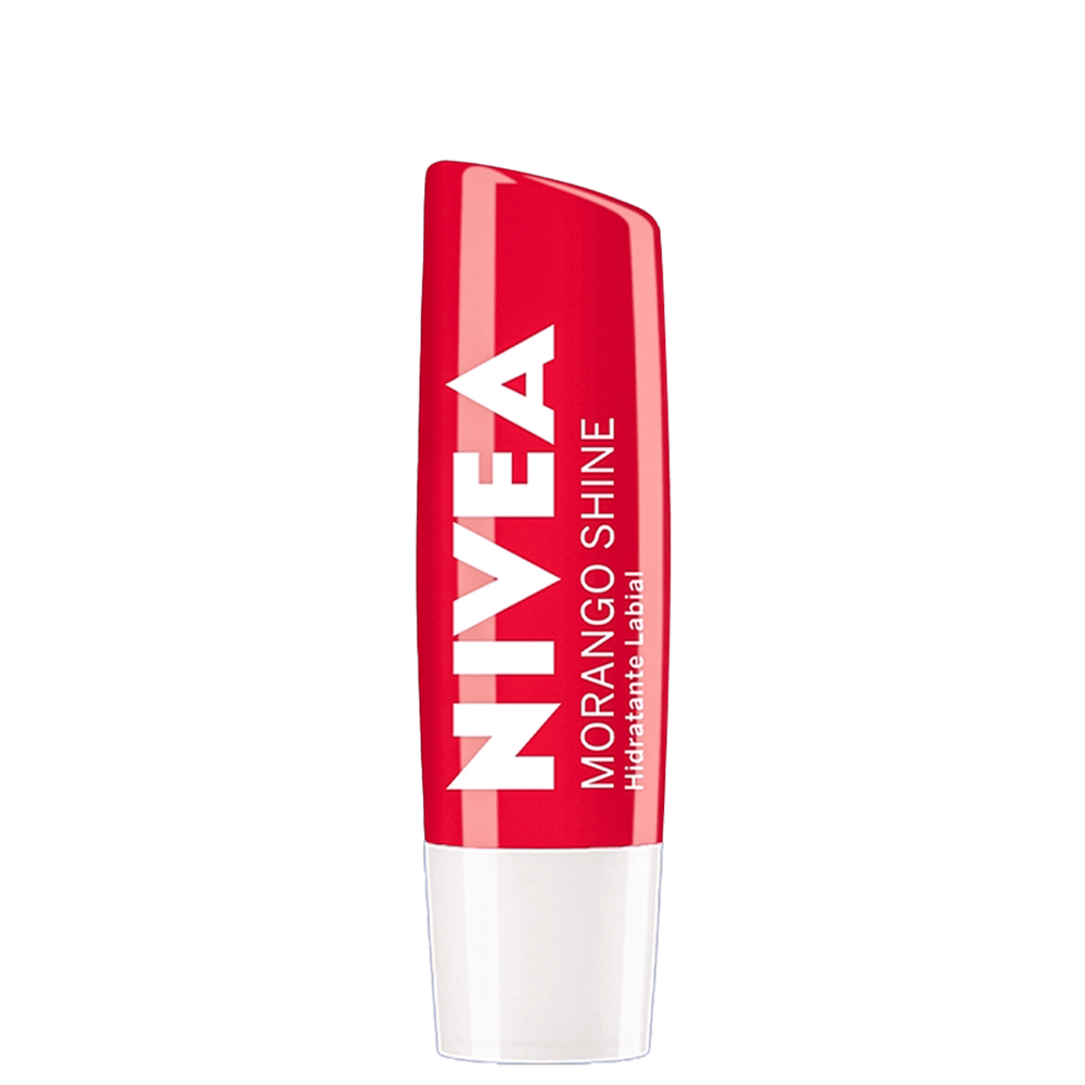 NIVEA Shine Morango - Hidratante Labial 4,8g