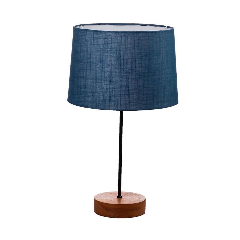 Cupula Trapecio M 30x20cm Linho Azul Illumina