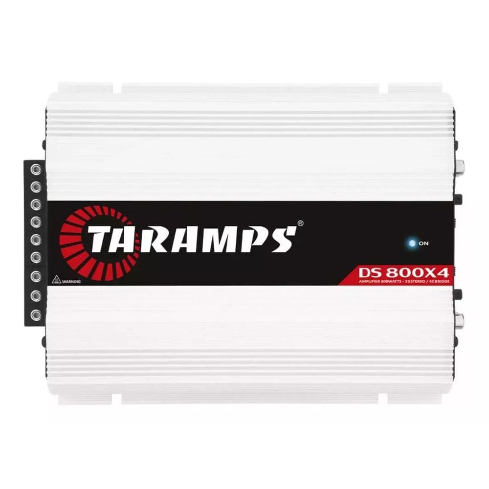 Módulo Amplificador Taramps DS 800X4 800W RMS 2 Ohms 4 Canais RCA Classe D