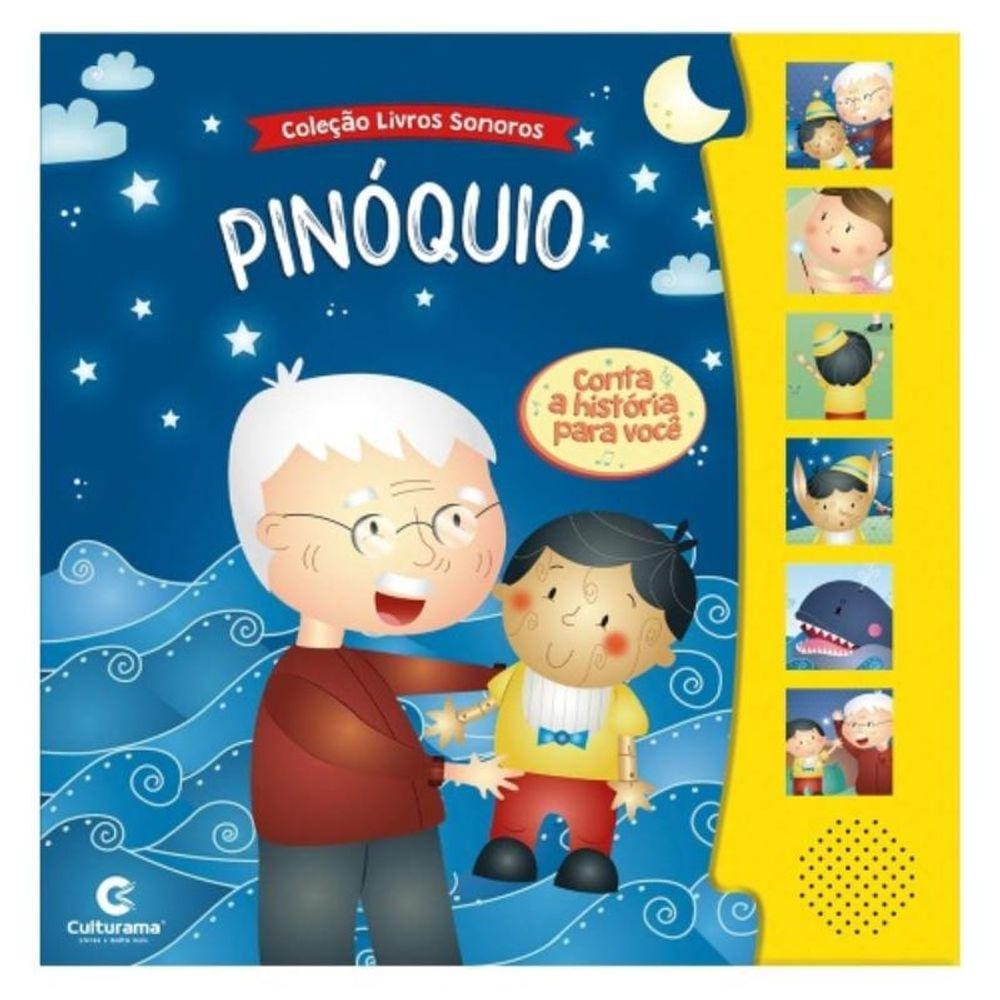 Livro Sonoro Pinoquio
