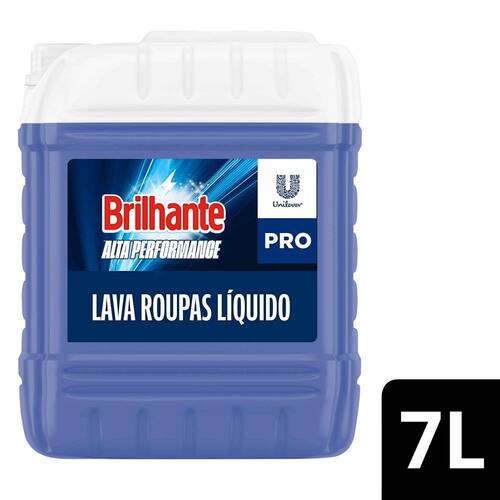 Sabão Líquido Brilhante Alta Perfomance 7L Menor preço em Sabão Líquido Brilhante Alta Perfomance 7L