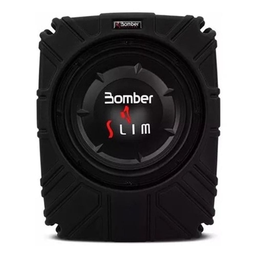 Caixa Passiva Subwoofer 10 Polegadas Bomber Slim Selada 200W RMS 4 Ohms