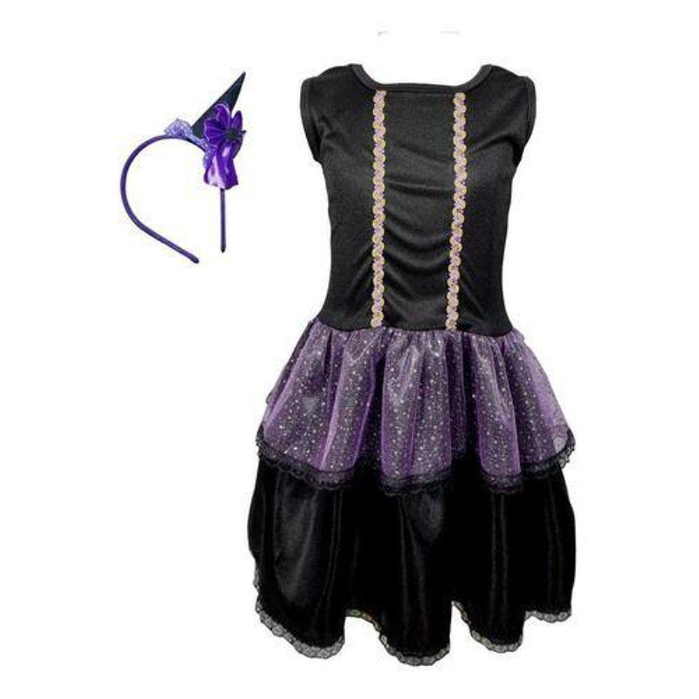 Fantasia Vestido Bruxinha
